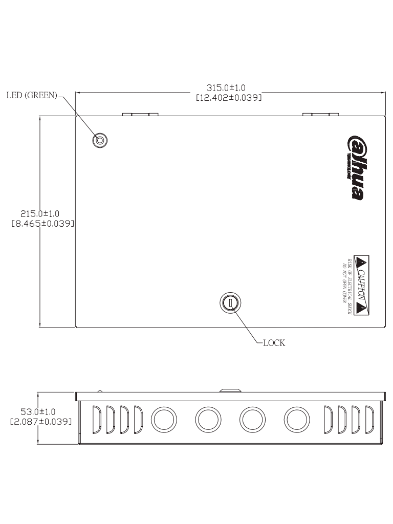 DAHUA DH-PFM342-9CH - Fuente de Poder de 12 Vcc 10 Amper/ Con Distribuidor para 9 Camaras/ Indicadores Led por Canal/ Voltaje de Entrada de 90 Vca-264V/ Fusibles Intercambiables/ Gabinete Metalico con Cerradura/ Protección Contra Descargas/ DAHUA DH-PFM342-9CH - Fuente de Poder de 12 Vcc 10 Amper/ Con Distribuidor para 9 Camaras/ Indicadores Led por Canal/ Voltaje de Entrada de 90 Vca-264V/ Fusibles Intercambiables/ Gabinete Metalico con Cerradura/ Protección Contra Descargas/